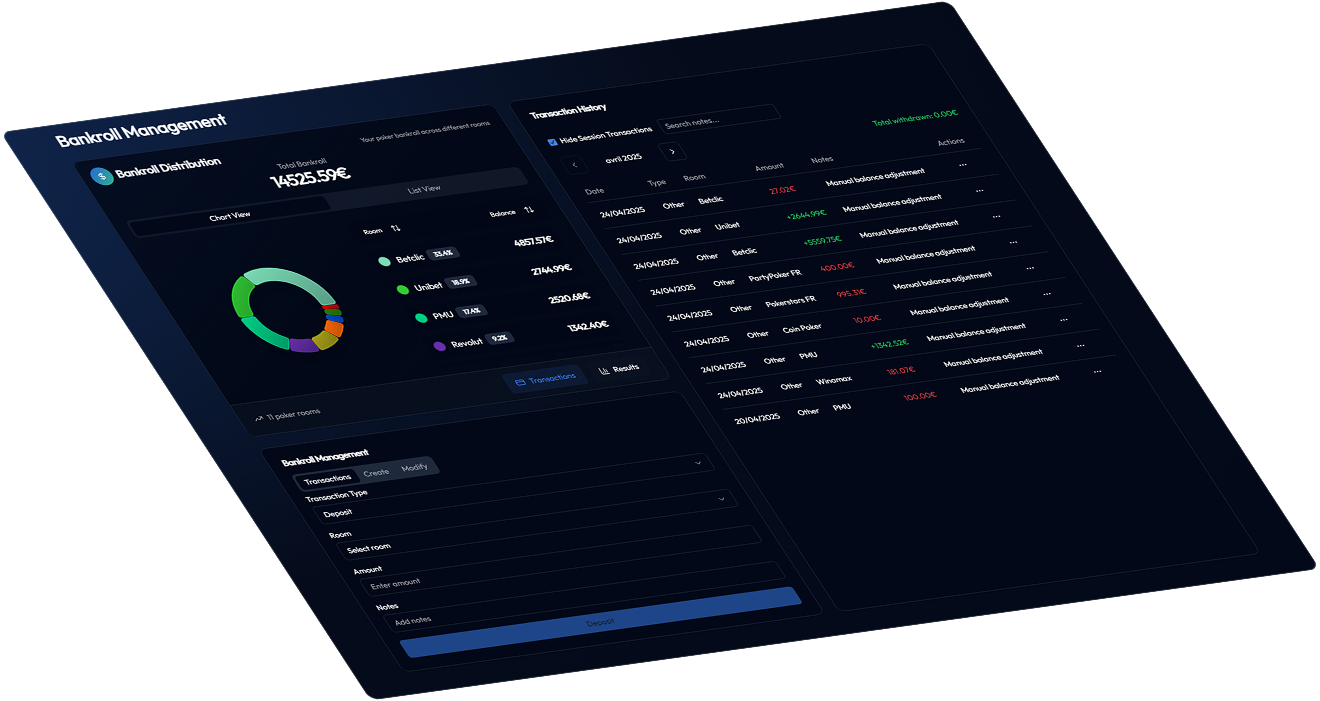 PokerFlow Dashboard